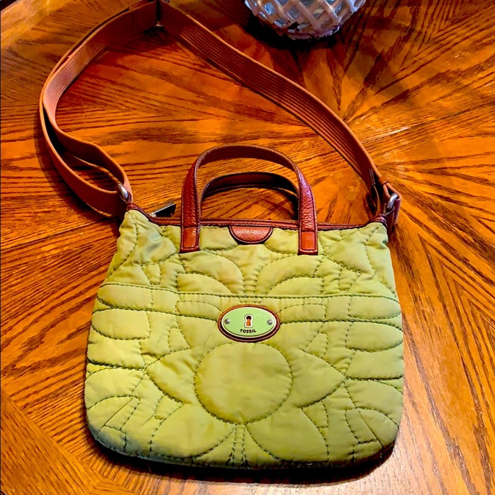 Fossil Key-Per Crossbody